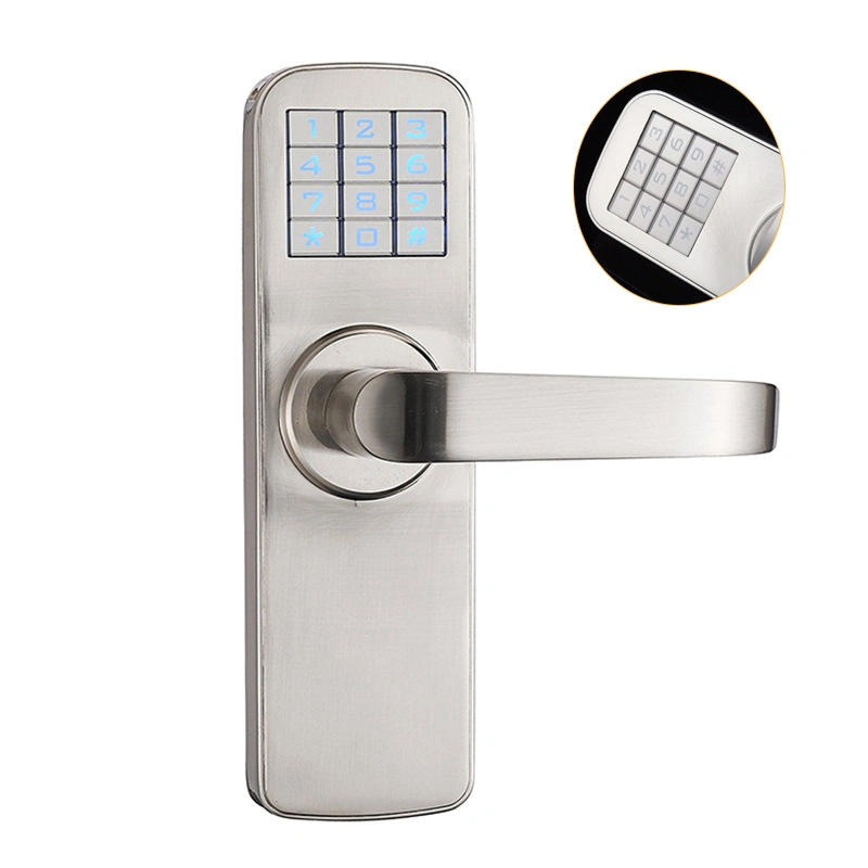 Home Electronic Electric Smart Door Lock Tuya APP WiFi Smart Lock Digital Fingerprint Lock Tuya Stainless Steel Door Memory Card