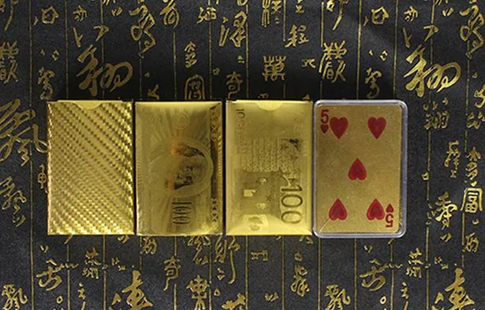 Customized Luxury 100% Waterproof PVC Waterproof Plastic Playing Cards