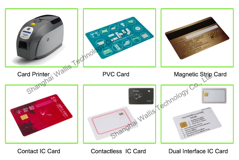 PVC Pet PC Cr80 Inkjet Printable Plastic Blank NFC Access Smart Membership Card Chip ID Card Proximity RFID MIFARE Greeting Card Offset Printing