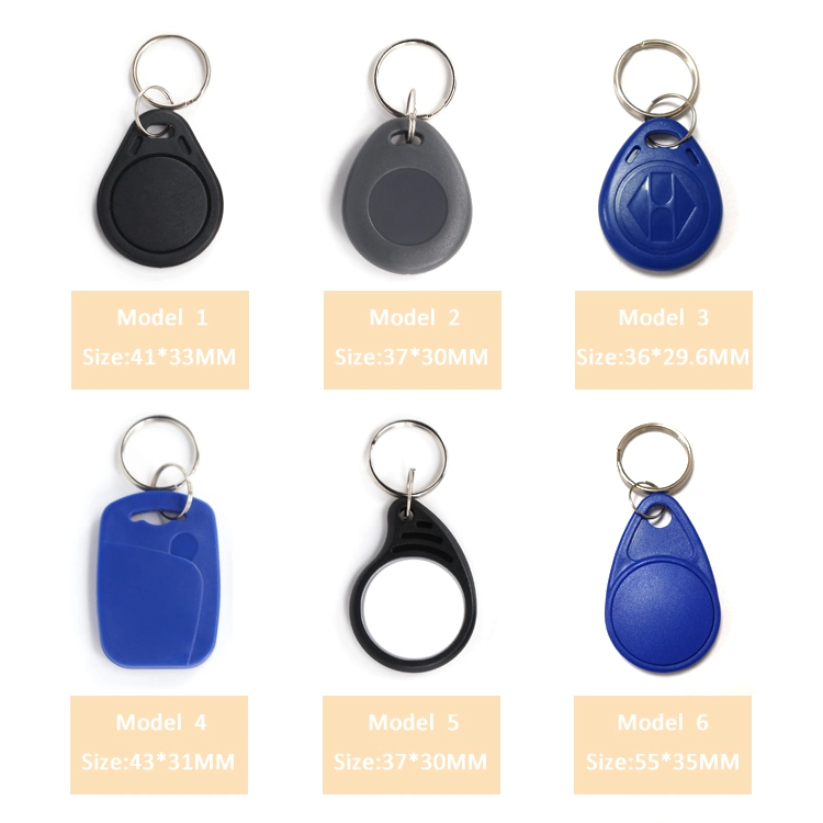 Factory Cheap Price ABS Proximity 125kHz RFID Keyfob ID Token Key Tag