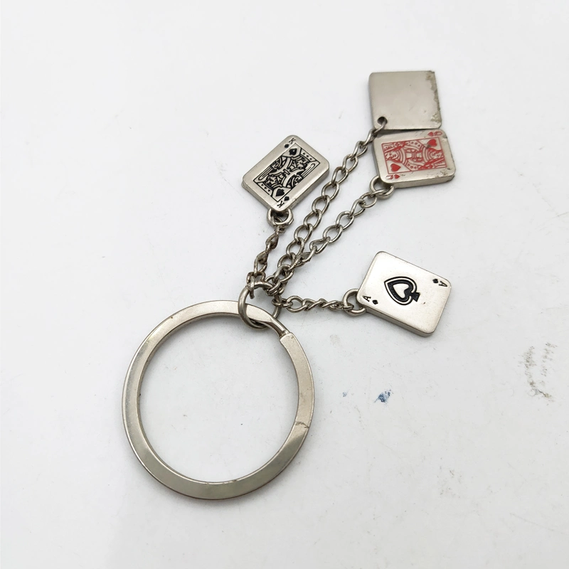 Metal Keychains for Multiple Playing Cards