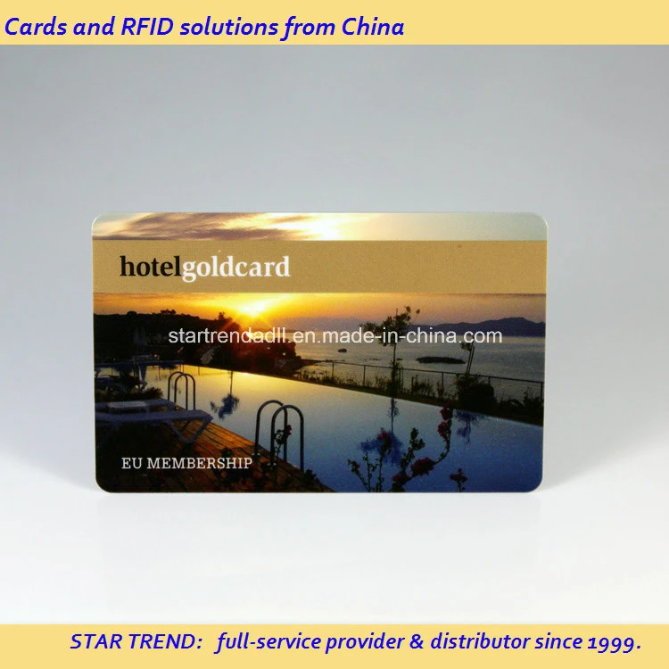 Hotel Inn Key Card with Magnetic Stripe PVC Card