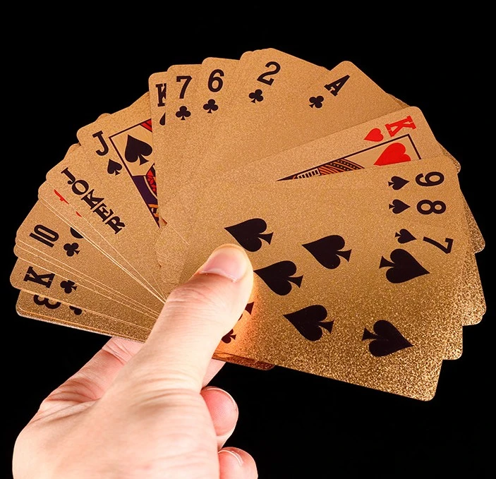 Playing Cards - 100% Clear Plastic Cards - Customized