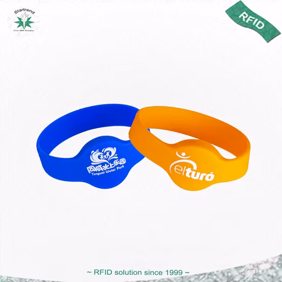 Bracelet RFID tissé en nylon/bracelet NFC/bracelet en PVC