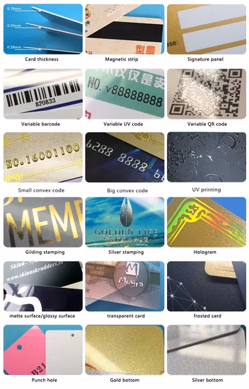 Carte à puce RFID Ntag213 Ntag215 Ntag216 Carte NFC