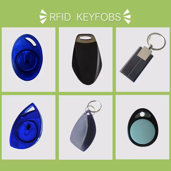 Étiquette de collier RFID de proximité porte-clés pour systèmes de chronométrage (KEA13)