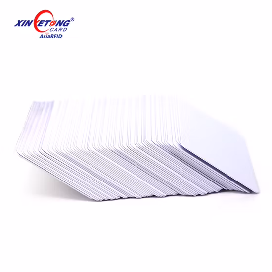 Cartes vierges à jet d'encre imprimables à jet d'encre 125 kHz ATA5577 RFID