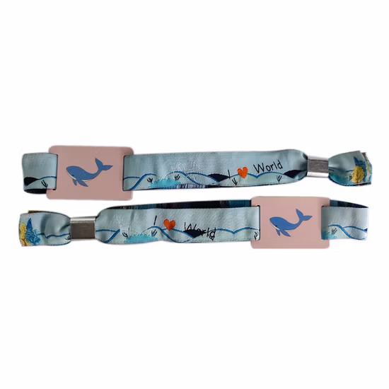 Bracelet RFID tissé intelligent Piv pour la fête de la musique